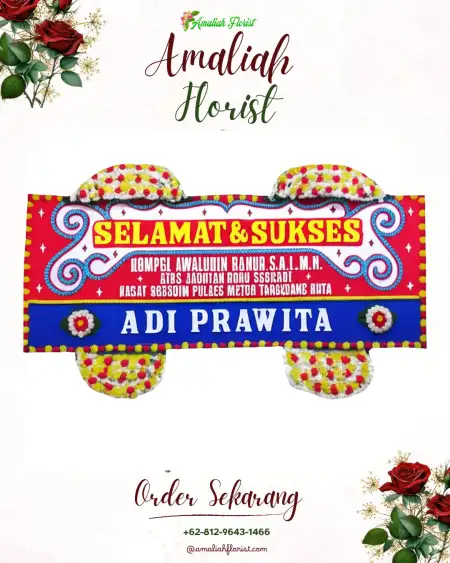 Papan Bunga Ucapan Selamat Sambungmacan